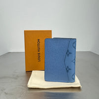 LOUIS VUITTON VIRGIL ABLOH TAIGARAMA POCKET ORGANIZER - DENIM BLUE