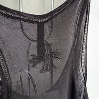 CHROME HEARTS VISCOSE TANK TOP