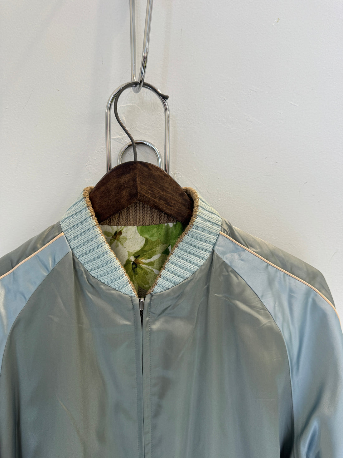 GUCCI BLOOM REVERSIBLE SILK JACKET