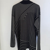 RICK OWENS STRIPED SWEATER