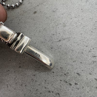 CHROME HEARTS DOUBLE DAGGER PENDANT