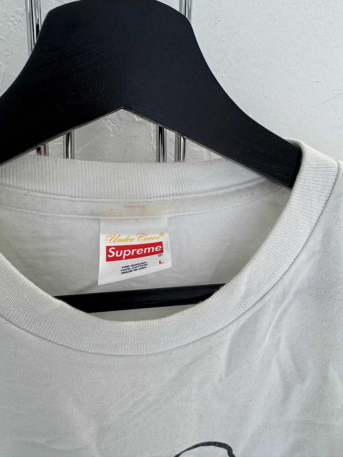 SUPREME X UNDERCOVER BEAR LOGO TEE