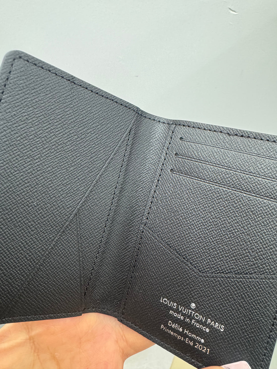 LOUIS VUITTON VIRGIL ABLOH DAMIER DISTORTED POCKET ORGANIZER