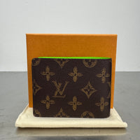 LOUIS VUITTON VIRGIL ABLOH TRUNK L’OEIL COATED CANVAS MONOGRAM MULTIPLE WALLET