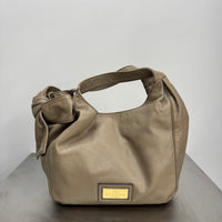 VALENTINO GARAVANI NAPA LEATHER NUAGE BOW HOBO BAG