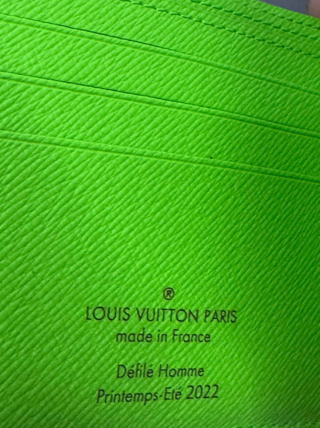 LOUIS VUITTON VIRGIL ABLOH TRUNK L’OEIL COATED CANVAS MONOGRAM MULTIPLE WALLET