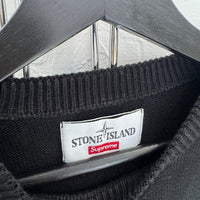 SUPREME X STONE ISLAND 3M SWEATER