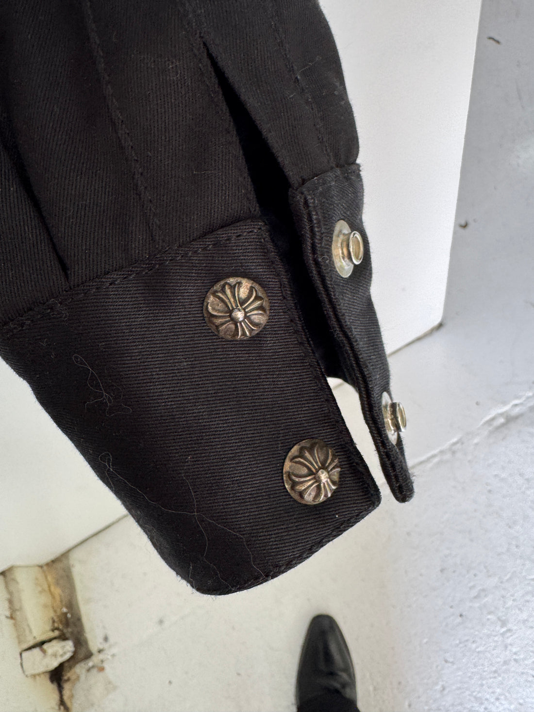 CHROME HEARTS MATTY BOY 'SNOT AND SPIT' ZIP UP JACKET