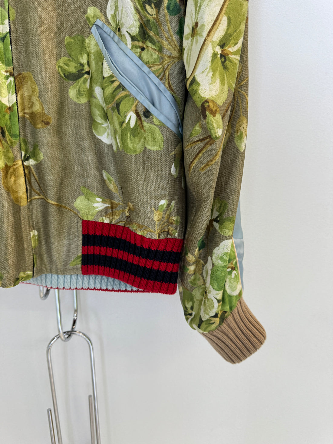 GUCCI BLOOM REVERSIBLE SILK JACKET