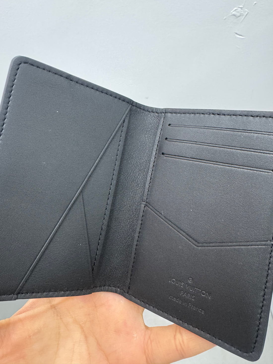 LOUIS VUITTON VIRGIL ABLOH DAMIER INFINI POCKET ORGANIZER - AQUAMARINE