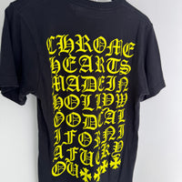 CHROME HEARTS NEON HOLLYWOOD TEE