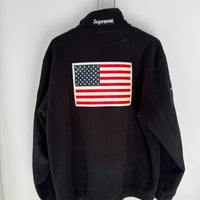 SUPREME X TNF USA FLAG FLEECE JACKET