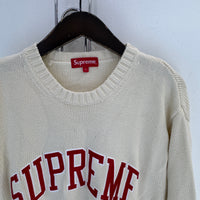 SUPREME KNIT ARC LOGO SWEATER