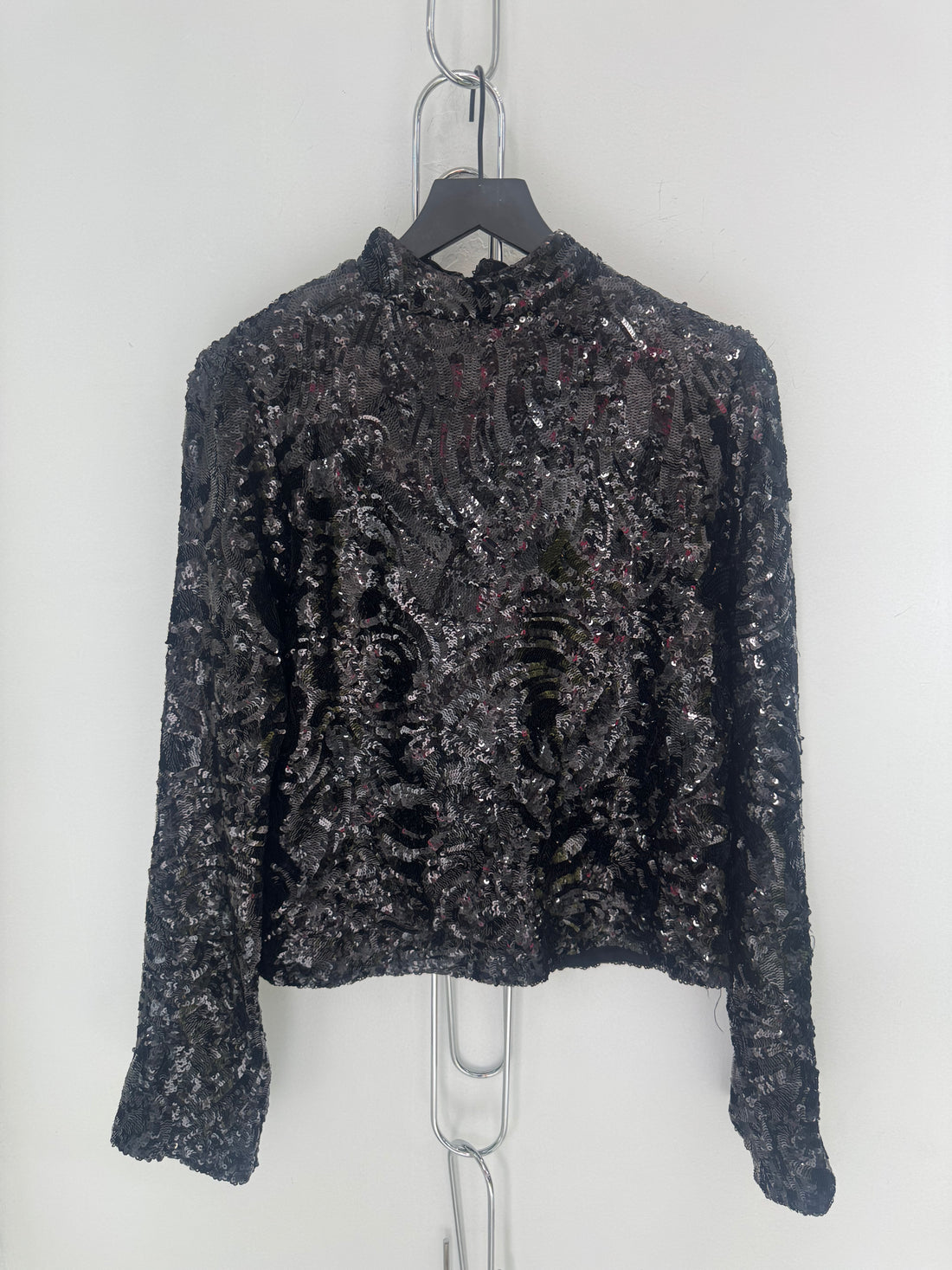 DRIES VAN NOTEN SEQUIN TOP