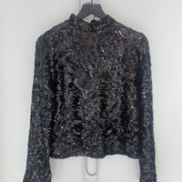 DRIES VAN NOTEN SEQUIN TOP