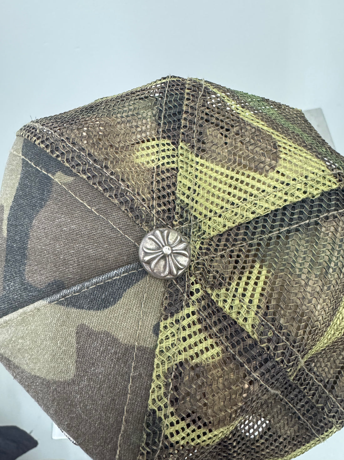 CHROME HEARTS VINTAGE CAMO TRUCKER