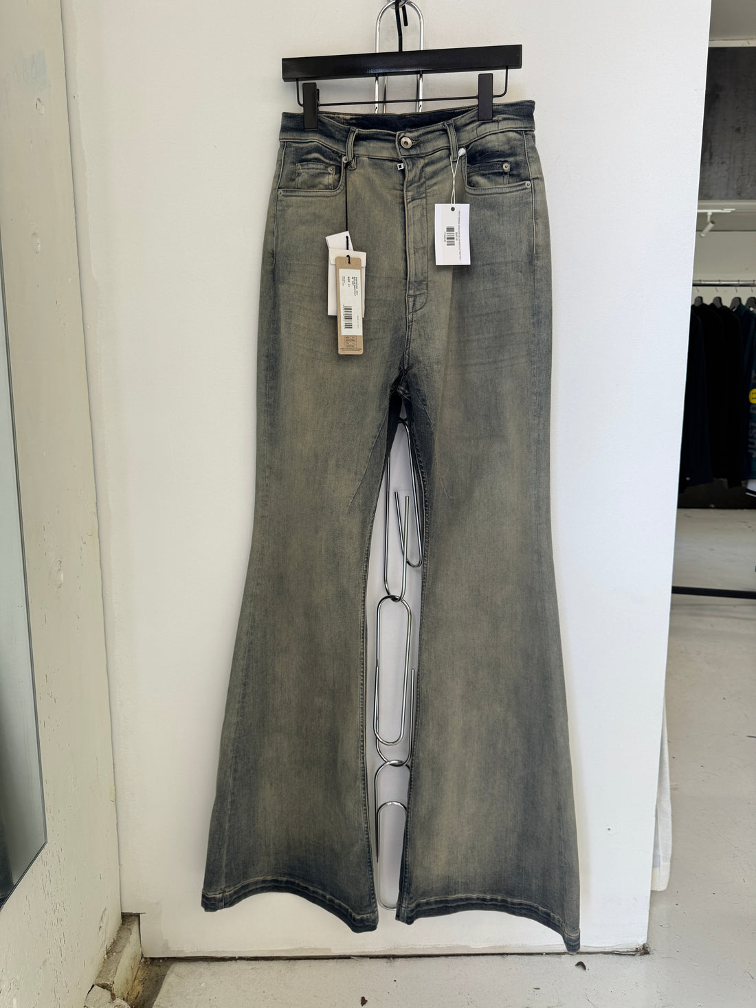 RICK OWENS DRKSHDW BOLAN BOOTCUT PANT SKY