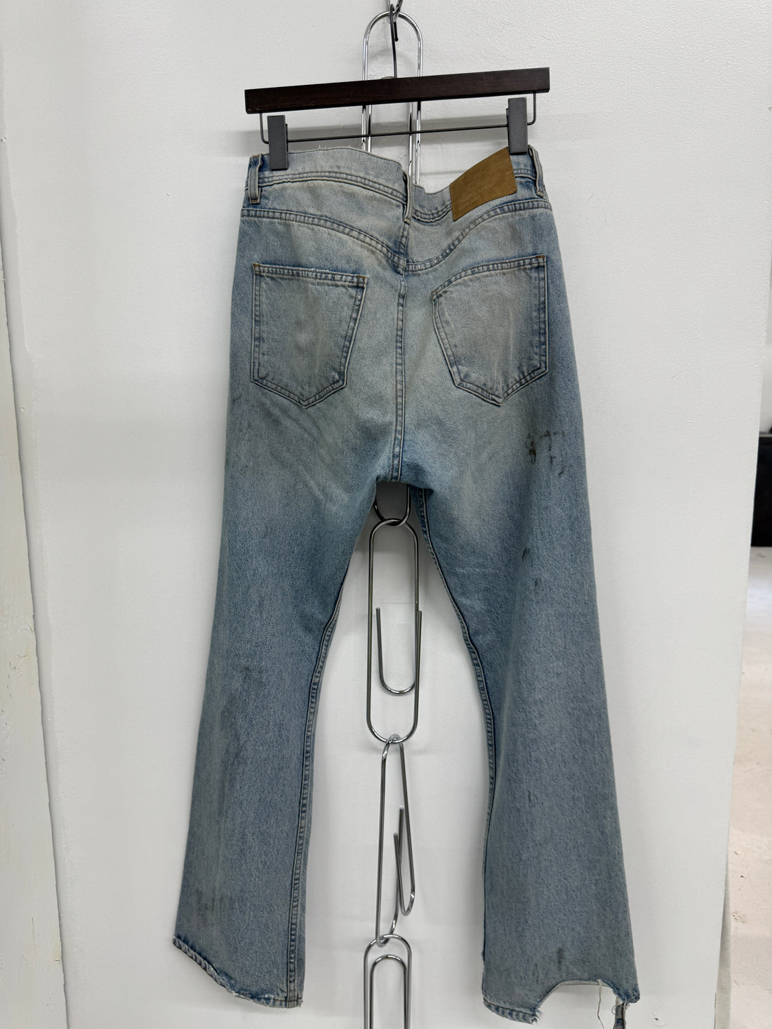 ENFANTS RICHES DEPRIME BOOT CUT DENIM PANTS