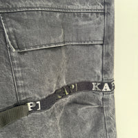 KAPITAL NOUVELLE SHUTTLE PANTS 14OZ DENIM