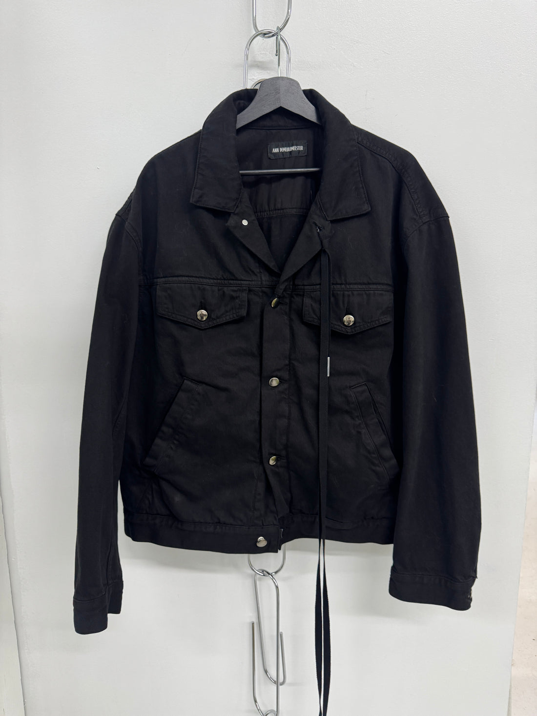 ANN DEMEULEMEESTER PATCH WORK JACKET