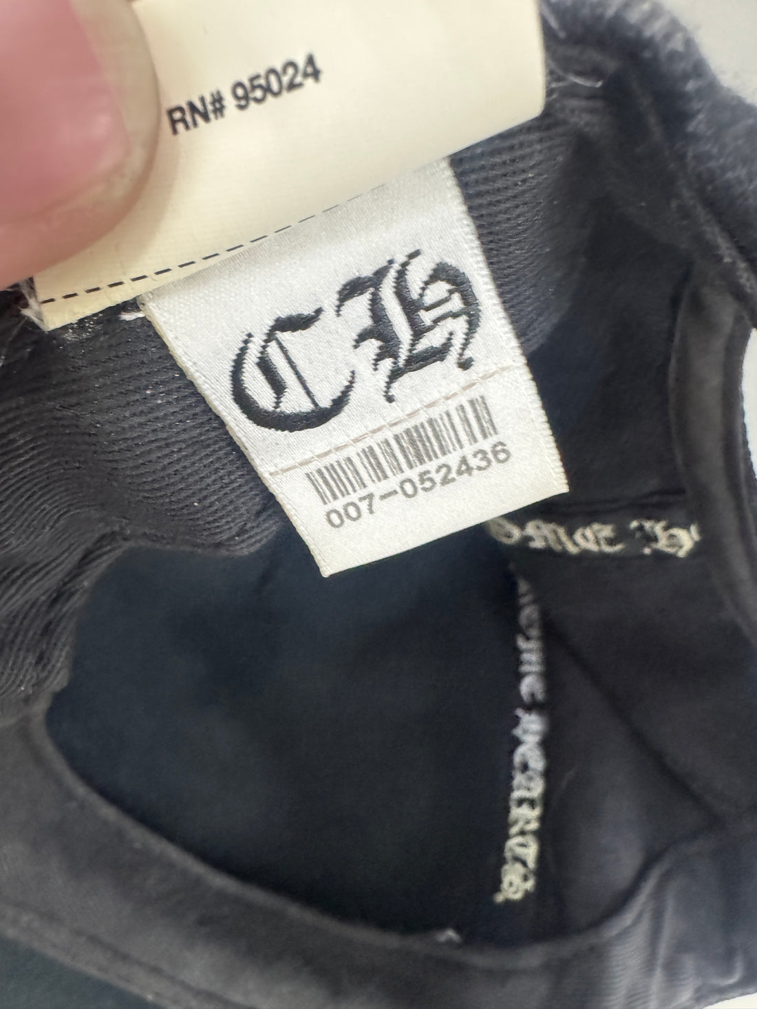 CHROME HEARTS VINTAGE HORSESHOE LOGO HAT