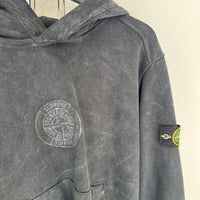 SUPREME X STONE ISLAND WASHED HOODIE