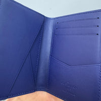 LOUIS VUITTON VIRGIL ABLOH BLUE MONOGRAM BANDANA POCKET ORGANIZER