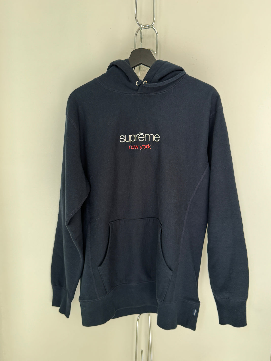 SUPREME OG LOGO NEW YORK HOODIE