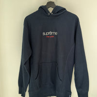 SUPREME OG LOGO NEW YORK HOODIE