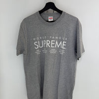 SUPREME WORLD TOUR TEE