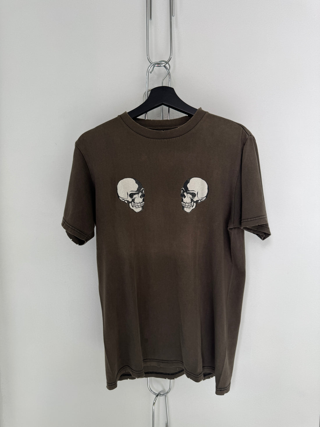 NUMBER NINE DOUBLE SKULL TEE
