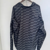 BALENCIAGA MONOGRAM BUTTON UP