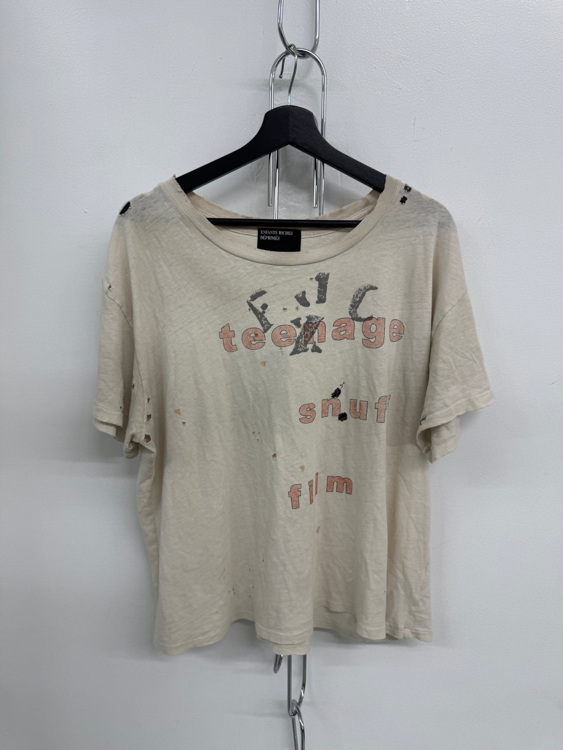 ENFANTS RICHES DEPRIME TEENAGE SNUFF SHIRT
