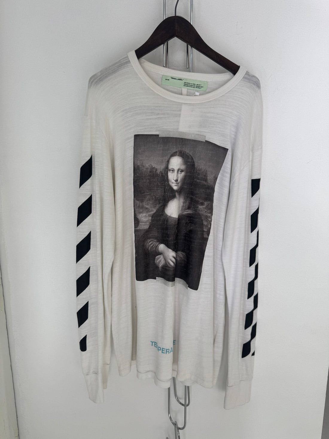 OFF WHITE MONA LISA LONG SLEEVE SHIRT