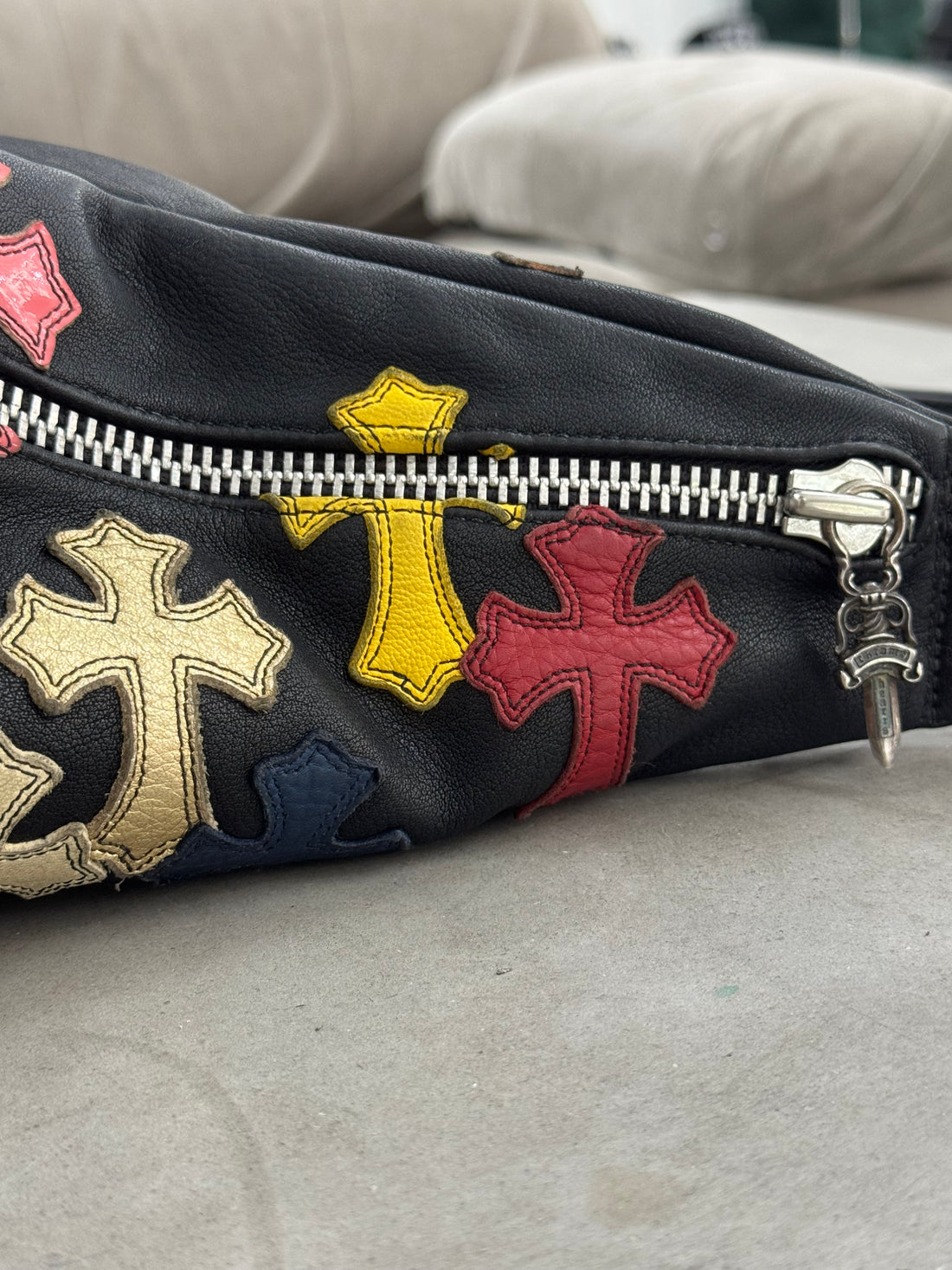 CHROME HEARTS LARGE SNAT PACK BAG