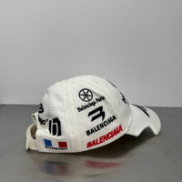 BALENCIAGA MULTI LOGO TEAM HAT