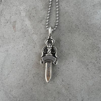 CHROME HEARTS DOUBLE DAGGER PENDANT