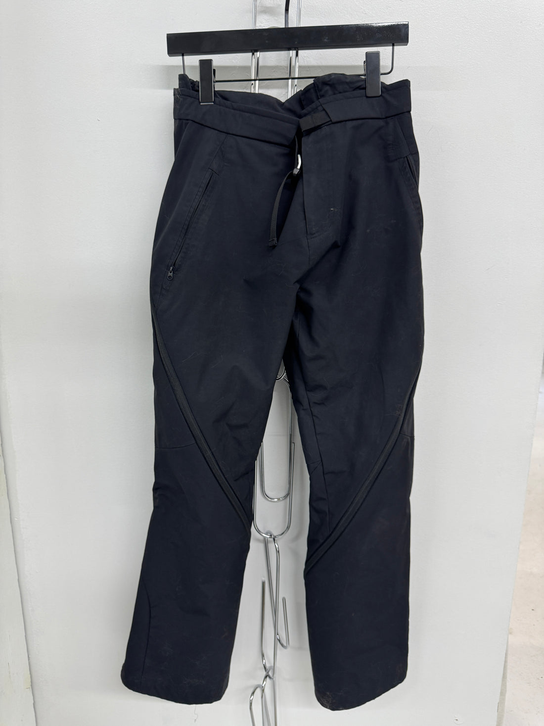 POST ARCHIVE FACTION CENTER 4.0 ZIPPER PANTS