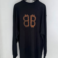 BALENCIAGA PARIS MOON LONG SLEEVE SHIRT