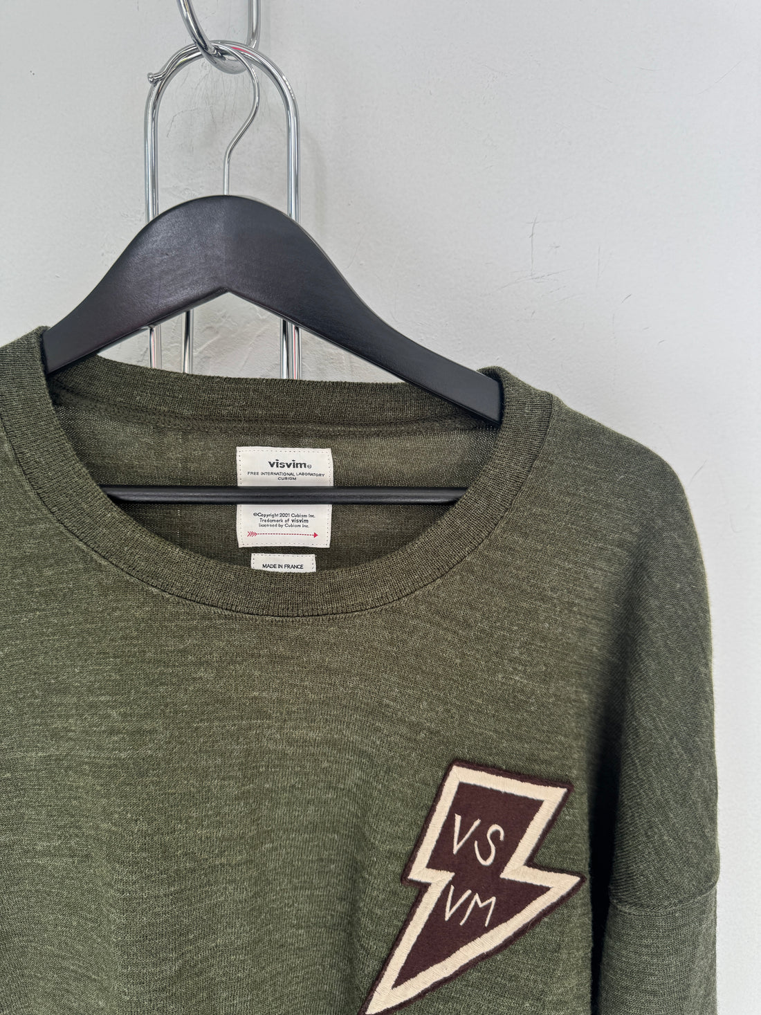 VISVIM WOOL LIGHTNING SWEATER