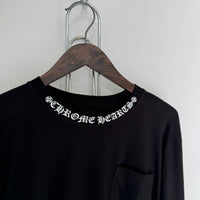 CHROME HEARTS NECK LOGO LONGSLEEVE