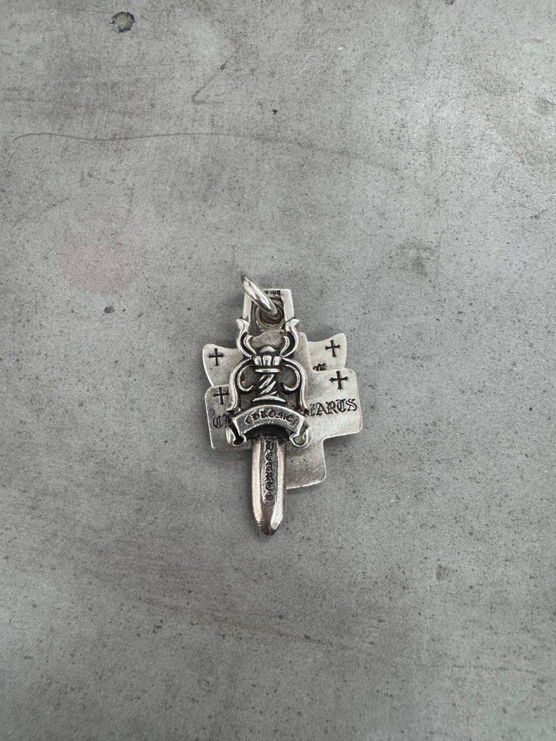 CHROME HEARTS THREE TRINKET PENDANT