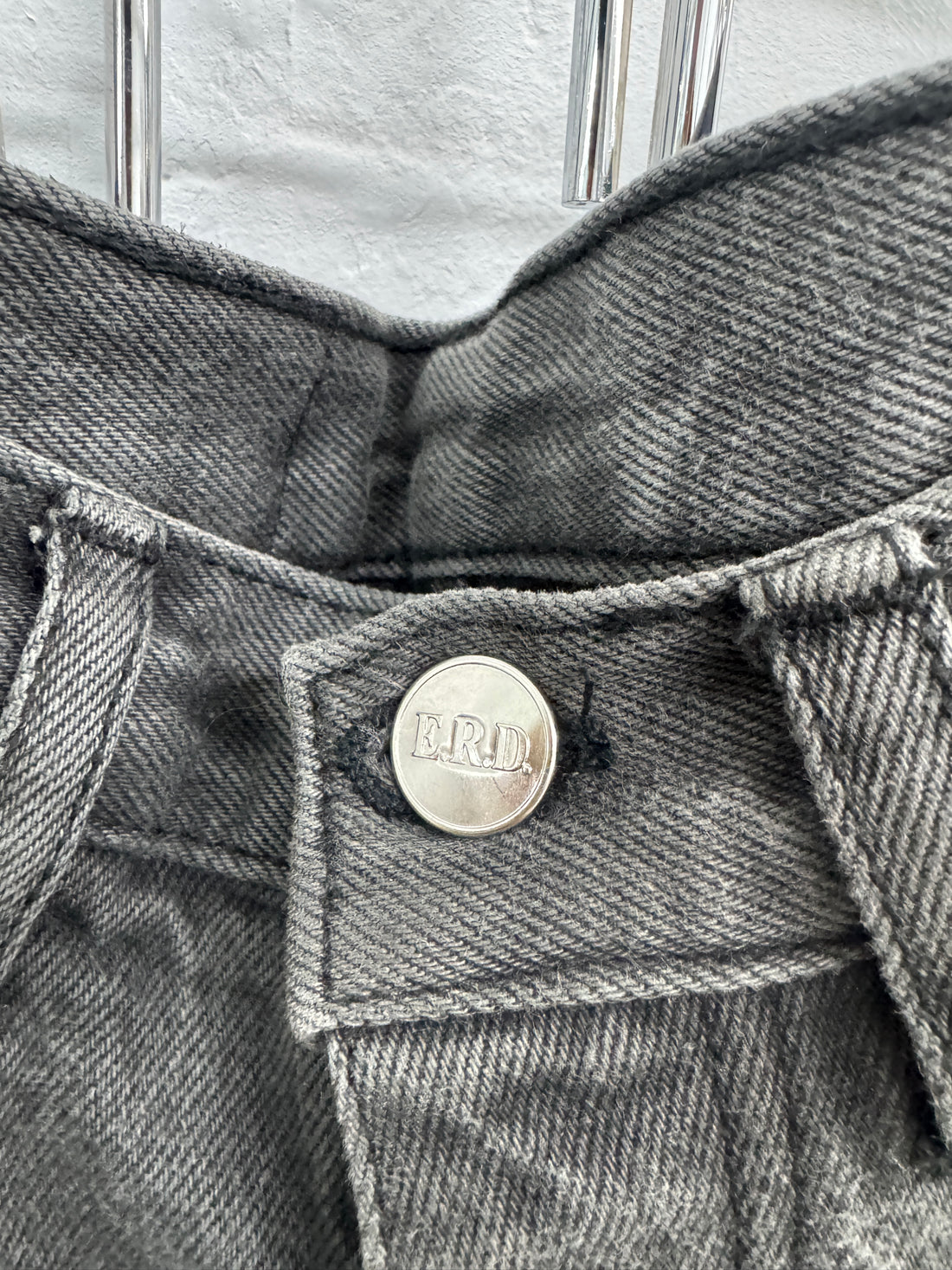 ENFANTS RICHES DEPRIME CHESS BOARD DENIM PANTS