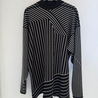 RICK OWENS STRIPED SWEATER