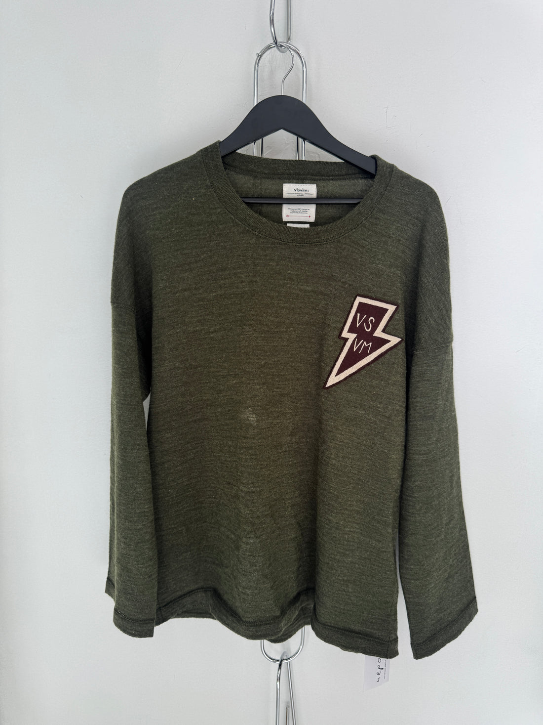 VISVIM WOOL LIGHTNING SWEATER