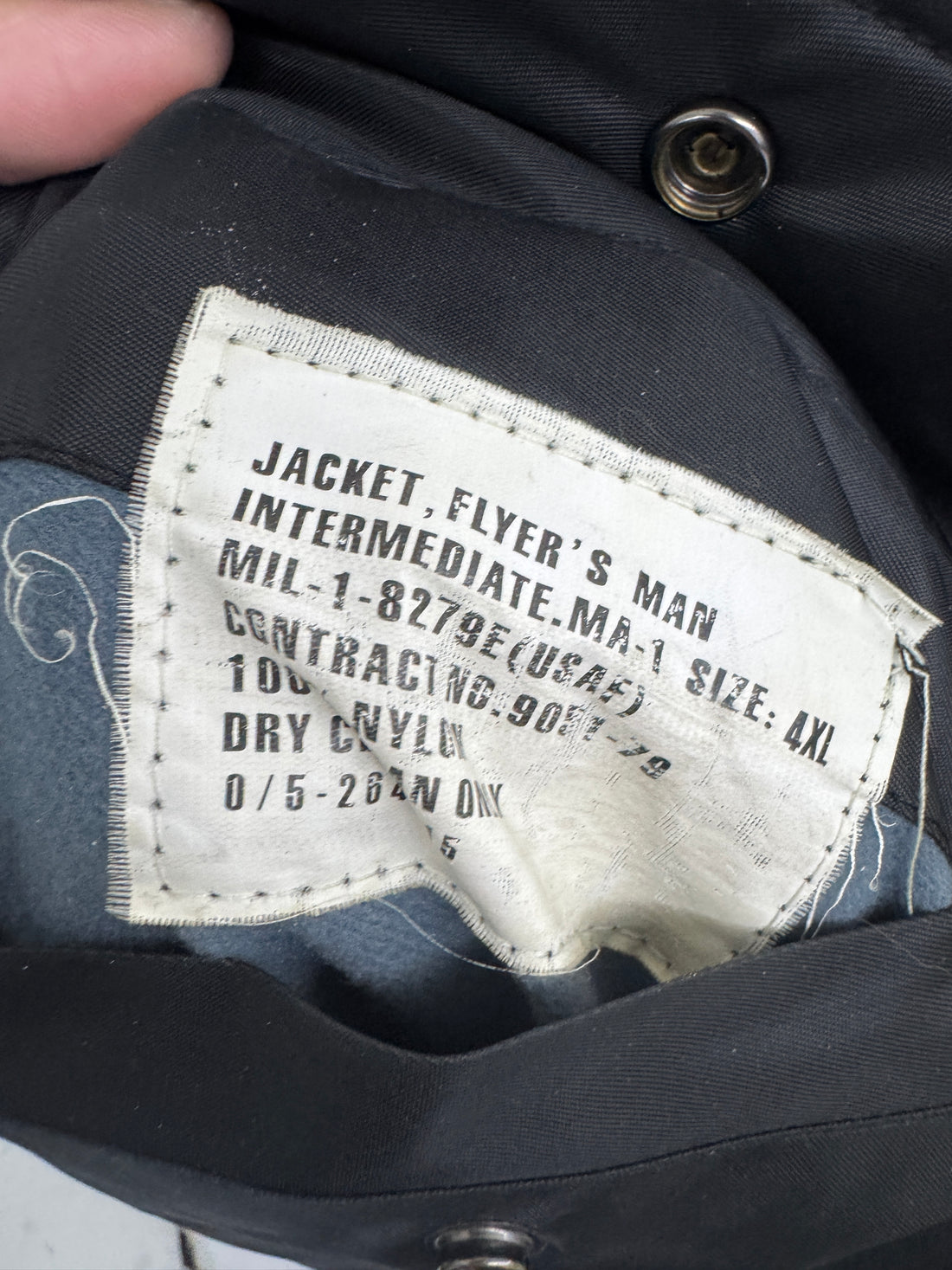 VETEMENTS XXXXL REVERSIBLE BOMBER