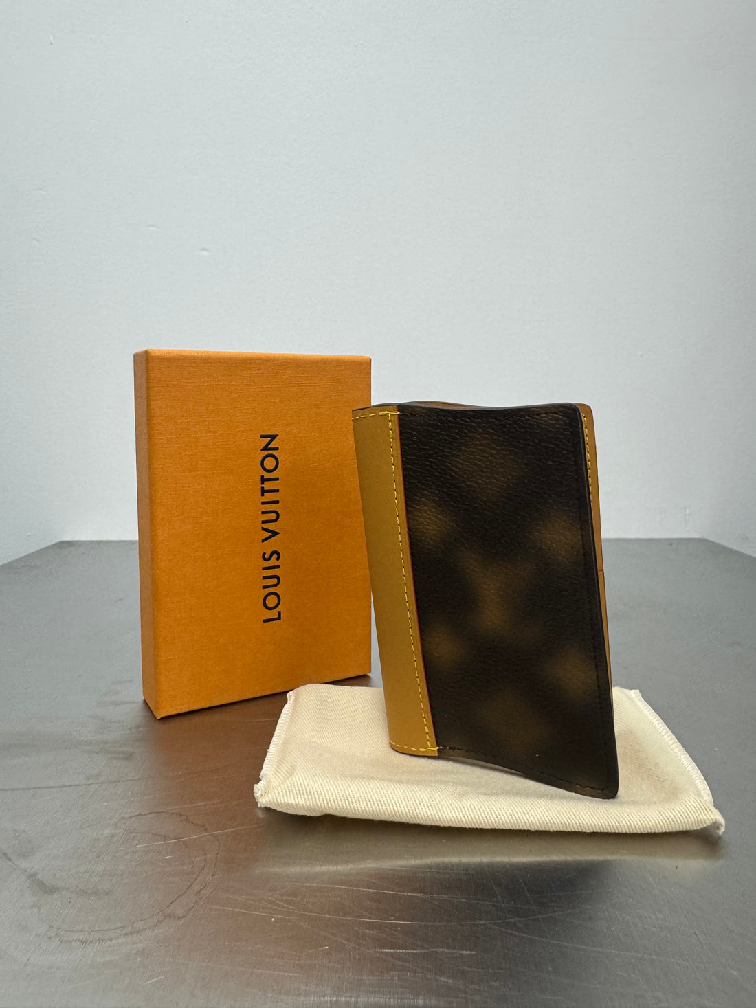 LOUIS VUITTON VIRGIL ABLOH WAVY BLURRY MONOGRAM POCKET ORGANIZER
