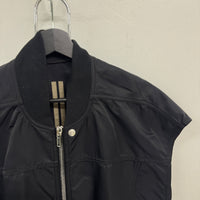 RICK OWENS DRKSHDW SLEEVELESS BOMBER JACKE