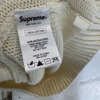 SUPREME KNIT ARC LOGO SWEATER
