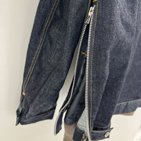 SACAI BOMBER DENIM JACKET